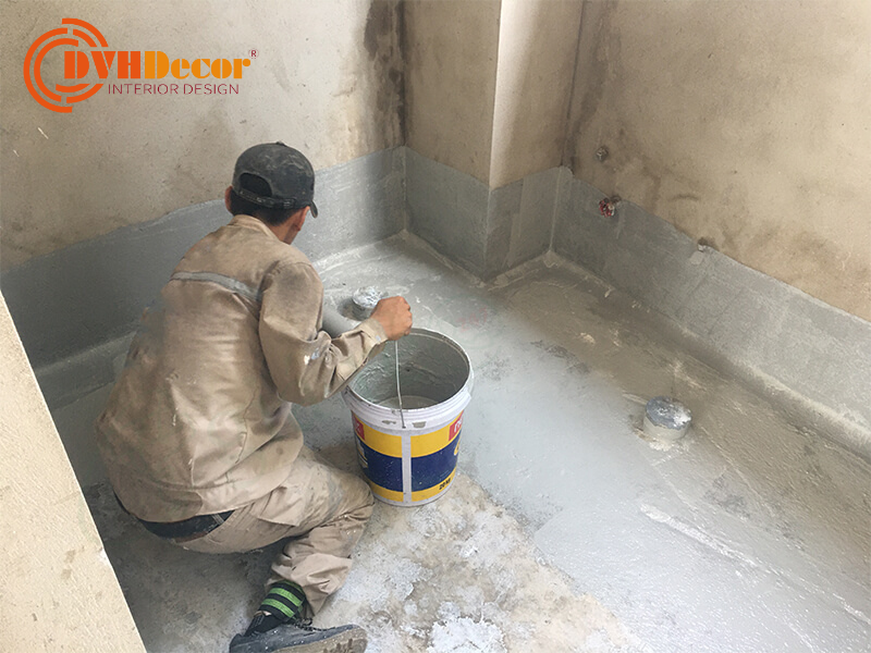 Phương án chống thấm sàn vệ sinh hiệu quả