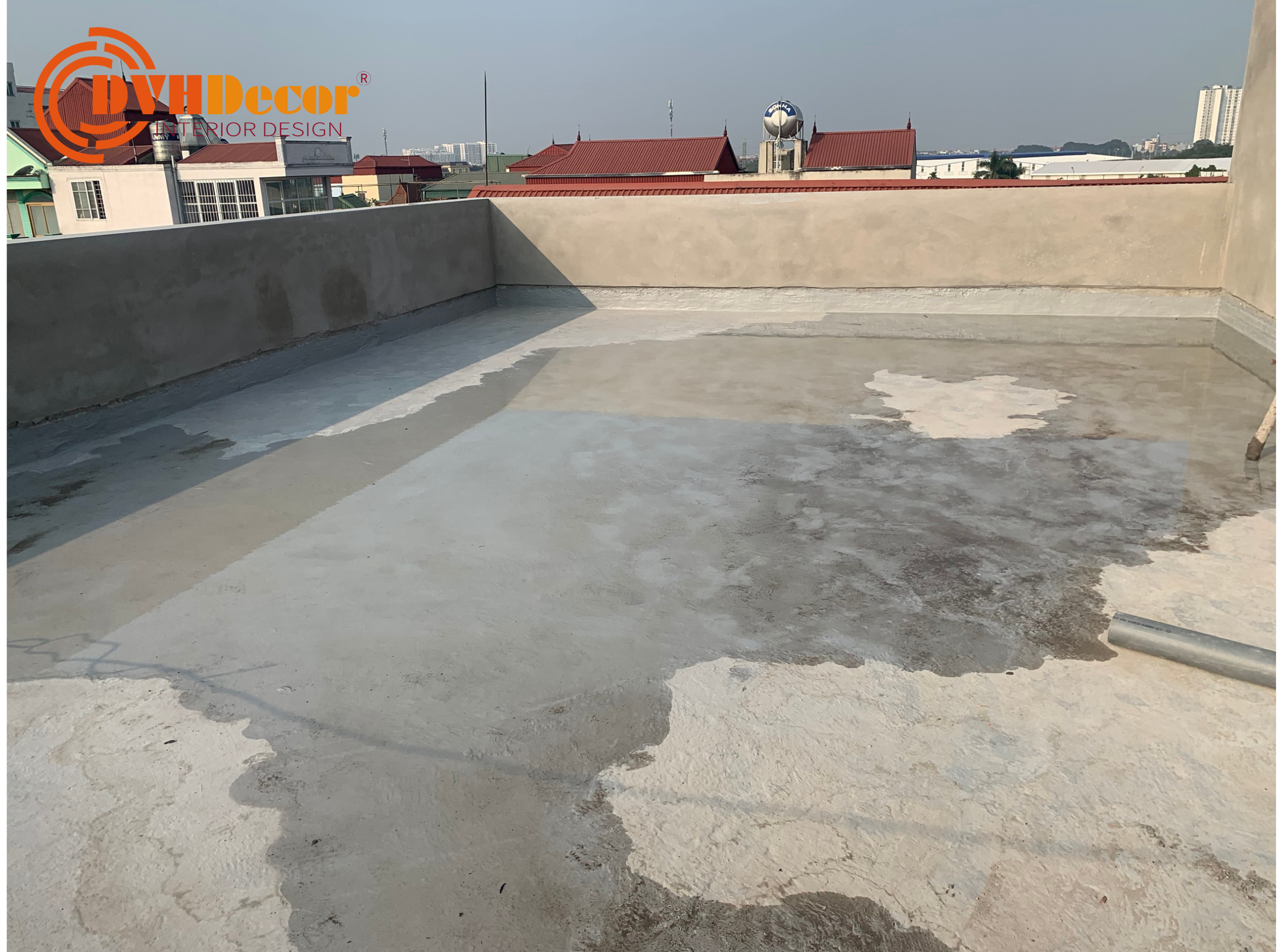 Nguyên nhân khiến sân thượng bị thấm nước
