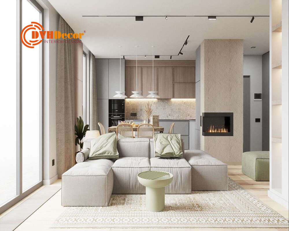 Dự án thiết kế nội thất chung cư hiện đại, sang trọng DVH-VIX027