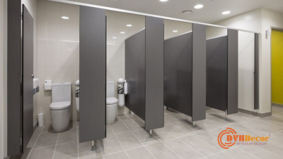 Vách ngăn vệ sinh Gỗ Nhựa Composite Vách ngăn vệ sinh Gỗ Nhựa Composite