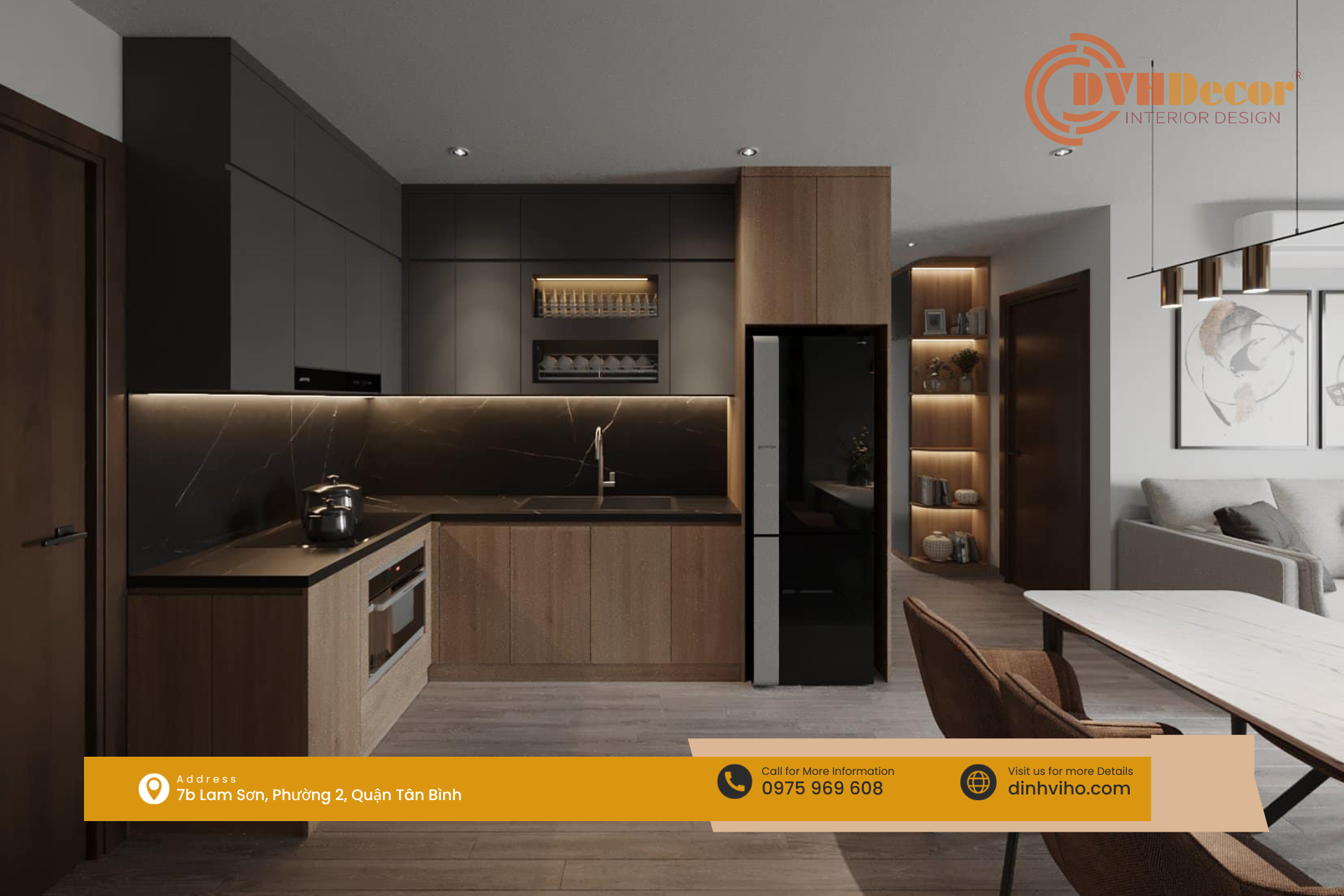 Thi công nội thất trọn gói tại tphcm